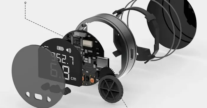 Умная электронная линейка (рулетка) Xiaomi Duke Small Q Electronic Ruler (Black) Умная электронная линейка (рулетка) Xiaomi Duke Small Q Electronic Ruler (Black)